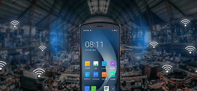 UROVO DT50D RFID El Tipi Okuyucu 