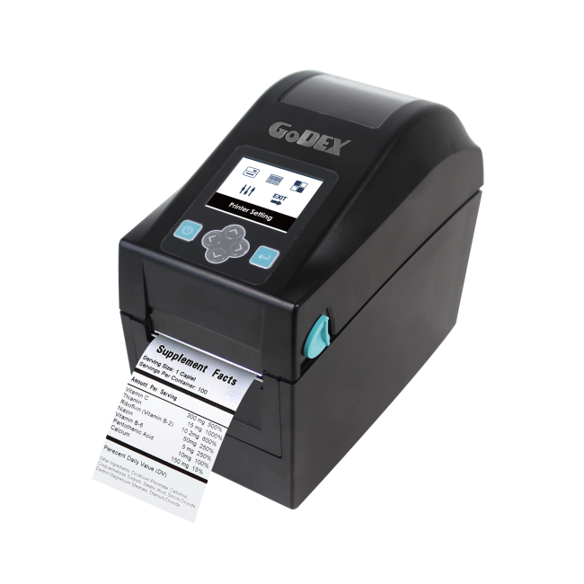 Godex-DT200iL-Linerless-Masaüstü-Yazıcı Godex DT200iL Linerless Yazıcı - Görsel 1